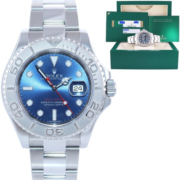 Rolex Yacht Master with Papers 40mm with box!!! MINT!! - Picture 1 of 6
